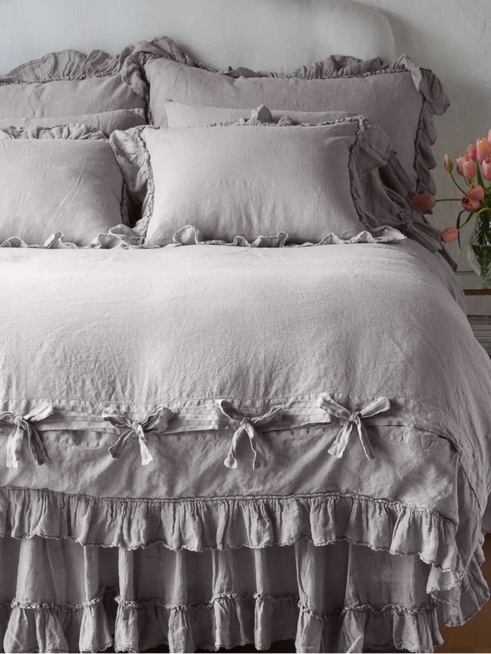 Bella Notte Linen Whisper Duvet Cover & Shams Natural
